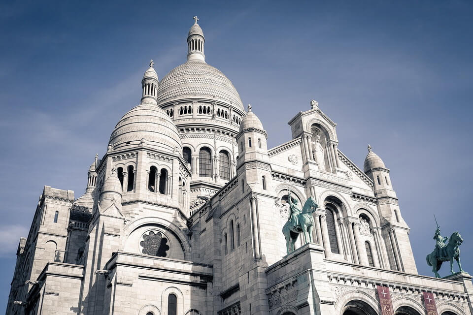 Пам’ятки Парижа з фото - Базиліка Сакре-Кер на Монмартрі