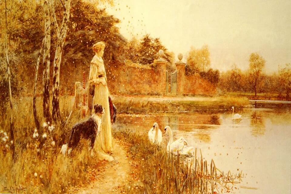 Осень в живописи – Томас Ллойд «Осенние листья»
