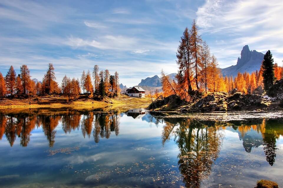 Италия осенью - Доломитовые Альпы