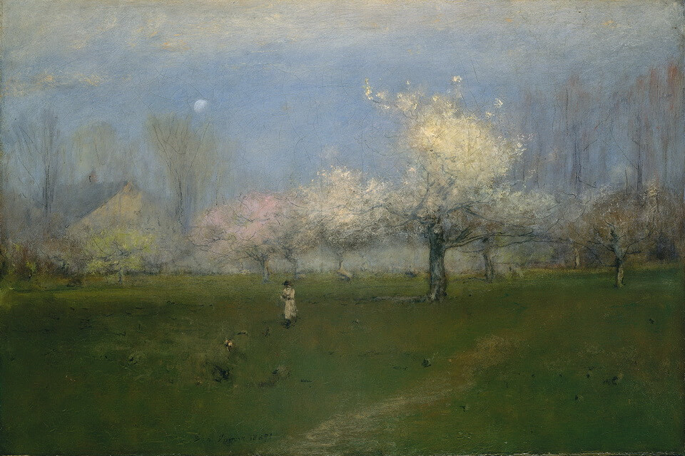 Картини весни: Джордж Іннес – «Весняне цвітіння» (1891)