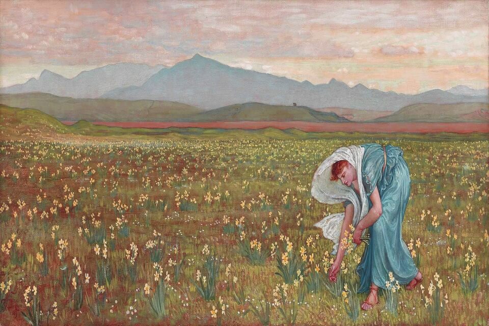 Весняні картини: Волтер Крейн – «Весна» (1883)