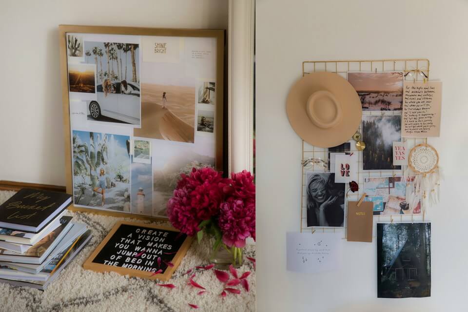 Дошка натхнення (мудборд) - фото, опис, ідеї